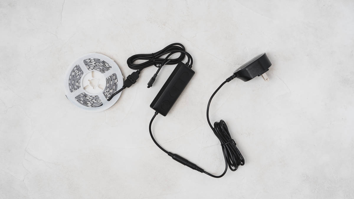 SwitchBot LED テープライト接続イメージ