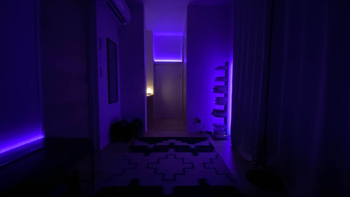 お部屋LEDライト 紫