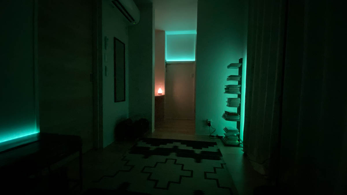 お部屋LEDテープライト 緑