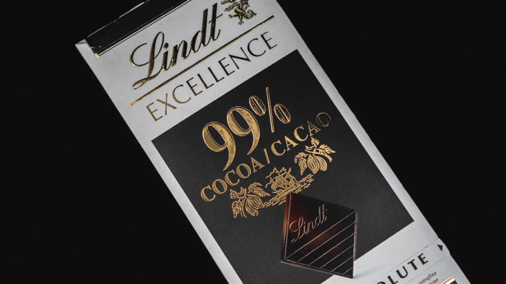 リンツカカオ99%チョコレート