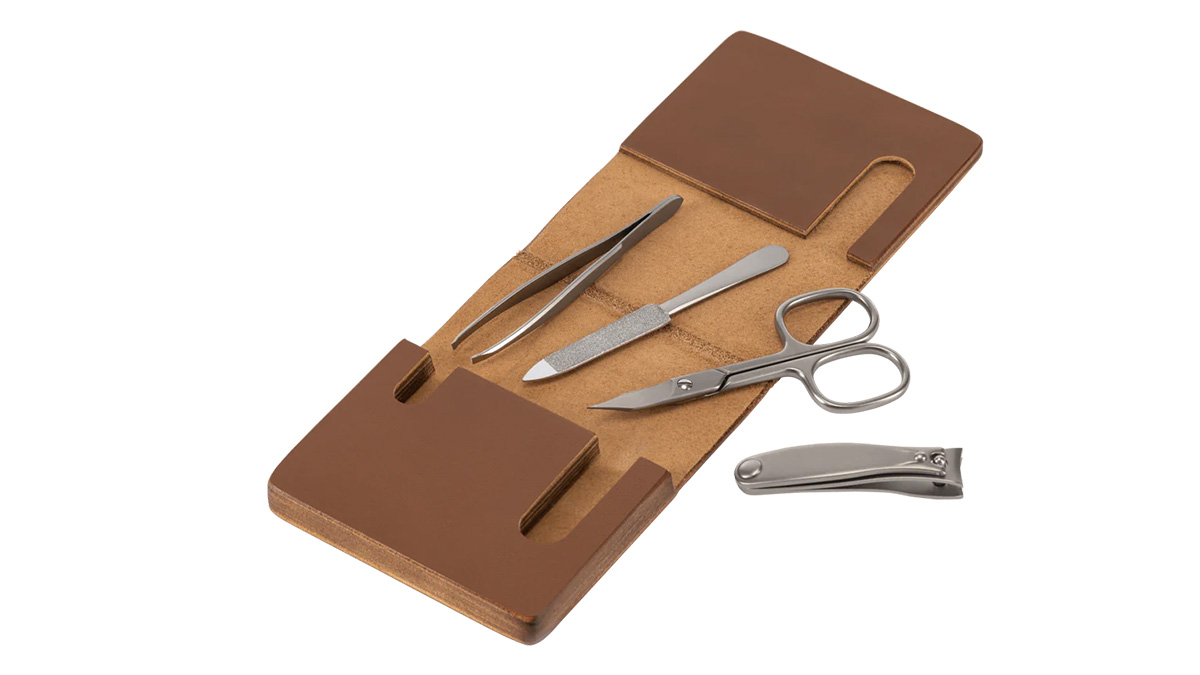 Muhle｜TRAVEL Manicure Set in Cowhide Case