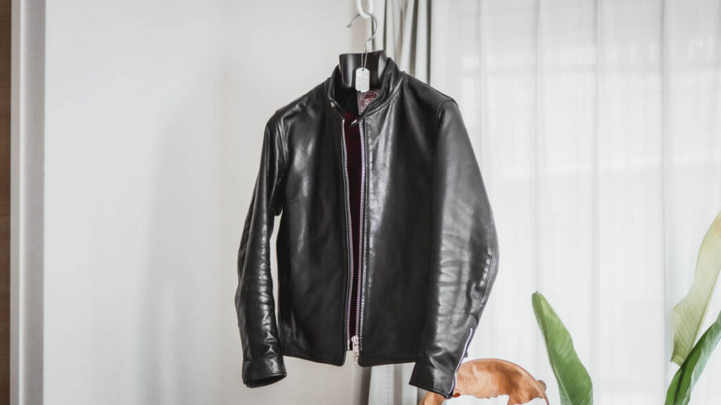 革ジャンは半年でこう変化した|James Grose ドーバーの経年変化