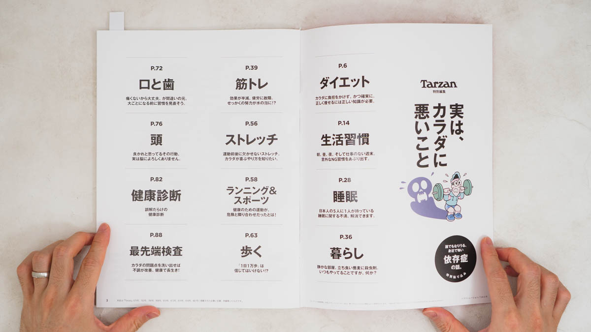 実は、カラダに悪いこと 増補版の目次
