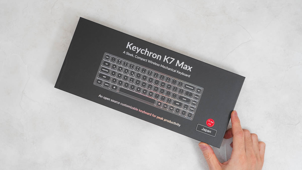 Keychron K7 Max外箱