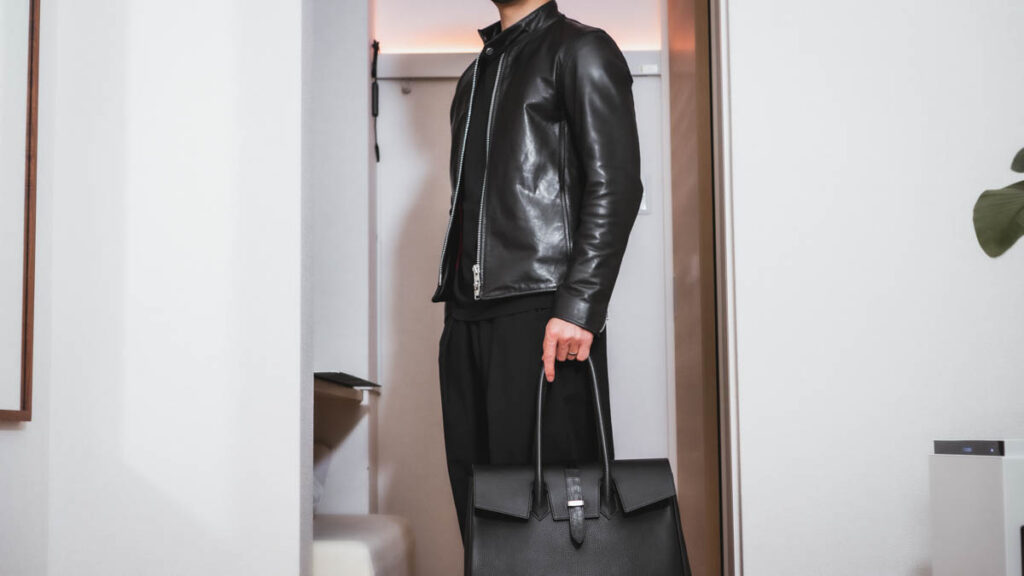 服のスタイリング写真