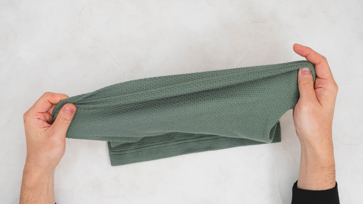 ワッフルハラマキの伸縮性