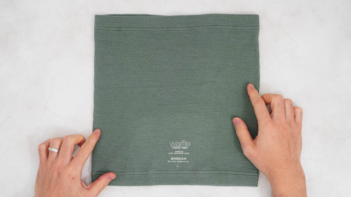 ワッフルハラマキ モスグリーン